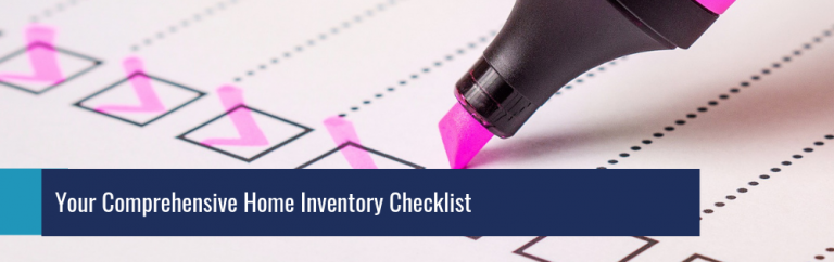 comprehensive master home inventory checklist